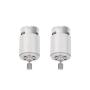 2 Pcs 550 24 Volt 35000RPM Electric Motor High Speed RS550 24V Motor Gearbox Accessories for Children Ride On Car Power Wheels Replacement Parts
