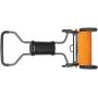 Fiskars 17 Inch Staysharp Push Reel Lawn Mower (6208), Orange