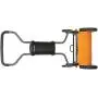 Fiskars 17 Inch Staysharp Push Reel Lawn Mower (6208), Orange