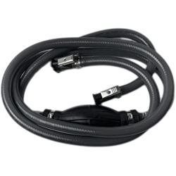 MARINE CITY Boat Heavy Duty Fuel Line Assembly, 8.8FT Nylon Marine Outboard Fuel Line/Hose, 3/8