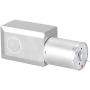 uxcell DC 12V 24-25RPM Worm Gear Motor 6mm Shaft High Torque Turbine Reducer