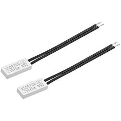 uxcell Normally Close Temperature Switch, 90℃ N.C 5A Thermal Switch Thermostat Temperature Control Switch Controller 2pcs
