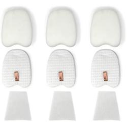 Fette Filter - Vacuum Filter Set Compatible with Shark Rocket Zero-M Ultra-Light Corded Stick Model #s HV345 Compare to Part # XPMFK320 Pack of 3 Foam & Felt Filter Kit (3 Pack)