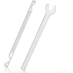 Orion Motor Tech Fan Clutch Wrench Set Compatible with BMW E34 E36 E39 E46 E90, 2pc Water Pump Removal Tool Kit with 32mm Fan Clutch Nut Wrench and 37cm Water Pump Pulley Holder for German Engines
