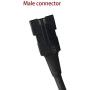 Kingshowstar 4 Pin RGB LED Controller 4-Way Motorcycle LED Replacement Remote Control for LED Motorcycle Underglow Neon Strip Light Bar
