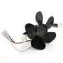 Discount Parts Direct 97012248 Range Hood Fan Motor & Blade by DPD Replacement for 99080492,1172615, 97005161, 97011218, 97015415, 99080363, 99080410, 99080533