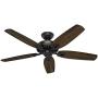 Hunter Fan Company 53243 Builder Elite Indoor Ceiling Fan with Pull Chain Control, 52