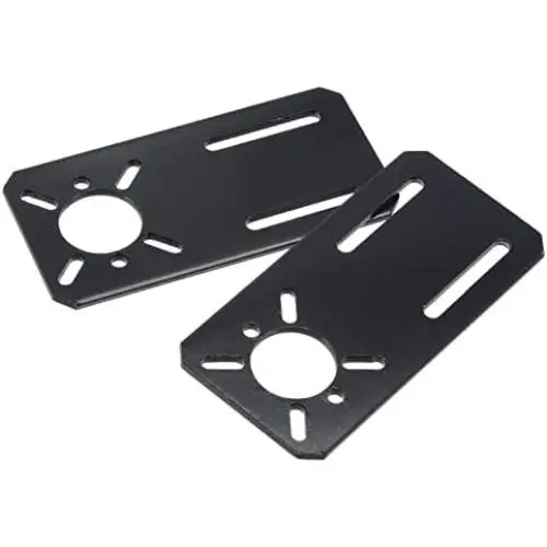 MECCANIXITY Motor Mounting Bracket Alloy Mount Plate Holder 100x50mm Black for 28/35/42 Stepper Motor 2 Pack MECCANIXITY Motor Mounting Bracket Alloy Mount Plate Holder 100x50mm Black for 28/35/42 Stepper Motor 2 Pack