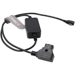 SZRMCC Nucleus Nano Follow Focus Motor or Handwheel Right Angle Micro USB 5V Regulated to D-Tap Power Cable for Tilta