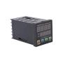 PID Temperature Controller Meter Indicator, Jaybva Digital Programmable Universal Thermostat Fahrenheit and C Display SSR and Alarm Output 25A Solid State Relay Thermocouple Probe Included