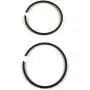 Yamadura Boat Motor Piston Ring Rings Set 0386279 386279 0386015 0778333 18-3931 for Johnson Evinrude OMC Outboard 2.188