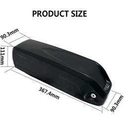 Jieoto E-Bike Lithium-ion Battery 48V 12.5AH Ebike Battery with Charger and BMS Protection Board Safe Lock, for E-Bike Battery 250W 350W 500W 650W Motor