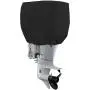 Boat Motor Cover,600D High Density Waterproof Outboard Engine Cover,Fits Motor Up to 150Hp