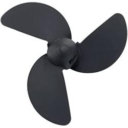 ARKDOZA Boat Propeller 7 1/4x4 3/4 Fit for Honda Outboard BF2-3HP 3 Blades Plastic Propel RH OEM NO: 58130-ZV0-841ZB 7.25x4.75