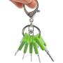 5 Keys RV MK9901 Compatible with FIC Code 9901 6601 Motorhome-Master Green Key