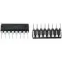 Obuyke L293D Stepper Motor Drivers, 10pcs L293D DIP 16- pin ICStepper Motor Driver Controllers Motor Accessory, Black, V2FR1272916QTVKI7DN9E3D4