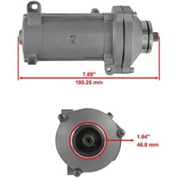 Caltric Compatible with Starter Honda Gold Wing 1200 GL1200 GL1200 1985 1986 1987