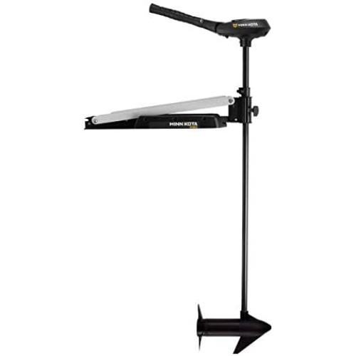 Minn Kota 1355935 Edge Freshwater Hand Steer Bow-Mount Trolling Motor with Latch & Door Bracket, 45 lbs Thrust, 45