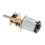 Fielect DC 6V 18RPM Mini Metal Gearwheel Micro Speed Reduction Motor Mini Gear Box Motor N20