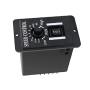 EElabper Motor Speed Controller DC PWM Brush Generator Control Adjustable 10-60V 6A with Reversible Switch
