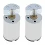 Fielect DC 6V Micro Vibration Motor 2-Terminals High Torque Cylinder Mini Electric Motor, RF1220