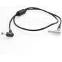 SZRMCC DC 5.5x2.5mm Barrel Plug to 0B 7 Pin Male Motor Power Cable for Tilta Nucleus-M Wireless Lens Motor