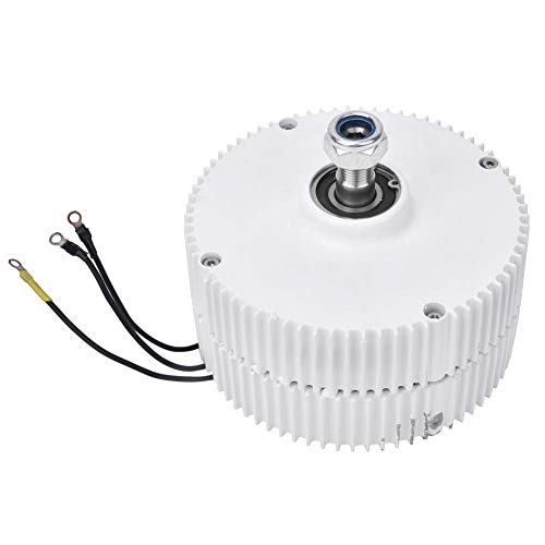 24V 400W Permanent Magnet Electric Motor 3-Phase Synchronous Alternator NE-400 Permanent Magnet Electric Motor Generator DIY for Wind Turbine (Motor)