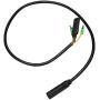 Popidome Motor Convert Extension Cable 9 Pin Conversion Line Waterproof Connector E-Bike Motor Extend Cable 60cm
