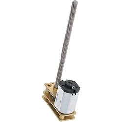 Jutagoss 1Pcs Gear Motor Thread Flip N20 Speed Reduction Moto M3x55mm DC 6V 600RPM Lead Screw Thread Output Shaft for Lifts Landing Gear