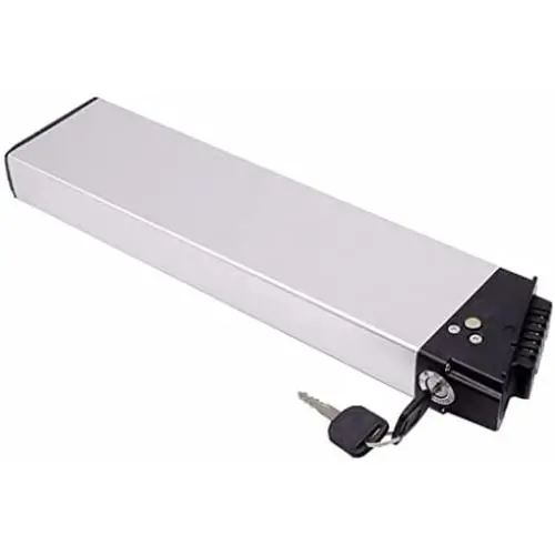 Jieoto 36V 48V E-Bike Battery, 8Ah 10.4AH 12AH 12.5AH 13AH 14AH 15AH 16AH Lithium Battery Li-ion Folding Electric Bike Battery with Charger for 200W~1200W EBike Motor