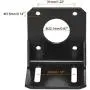 Support de moteur MECCANIXITY 53x50x51mm Noir pour Moteur Pas à Pas NEMA 17 de 42mm avec Vis (2 Kits) Support de moteur MECCANIXITY 53x50x51mm Noir pour Moteur Pas à Pas NEMA 17 de 42mm avec Vis (2 Kits)