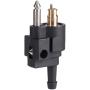 Acouto Male Fuel Tank Connector 1/4 inch Fuel Tank Male Connector Pipe Joint Fit for Yamaha Outboard Motor