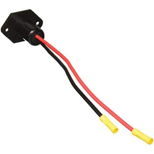SeaSense Female Boat Side Trolling Motor Connector with 10 Gauge/2 Slots/2-Wire, 12 V
