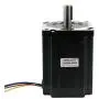HobbyUnlimited Nema 34 Stepper Motor 6A 8.5Nm (1200 oz-in) 118mm Length for CNC Router Mill Lathe, Black