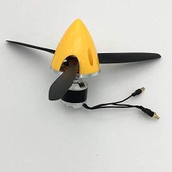 Vehicles-OCS 1060 10x6x3 Blade Propeller with Motor ESC Power System for RC Scale Airplane DIY - (Color: Pro Spin Motor esc 4)