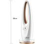 WACZJ Tower Fan with Remote Control Oscillating Heavy Round Base 3 Speed 8 Hour Timer LED Display Perfect for Homes Offices and Bedrooms