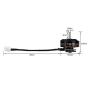BETAFPV 4pcs 1102 18000KV Brushless Motor 1S FPV Motor for 1S Brushless Micro Whoop Drone Like Meteor75 1S Brushless FPV Micro Drone