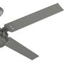Hunter Chronicle Industrial Indoor / Outdoor Ceiling Fan with Wall Control, 54
