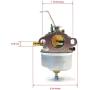 The ROP Shop CARBURETOR CARB for Tecumseh 631828 631067 fits H50 & H60 Small Gas Engine Motor