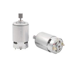 2 Pcs 550 24 Volt 35000RPM Electric Motor High Speed RS550 24V Motor Gearbox Accessories for Children Ride On Car Power Wheels Replacement Parts