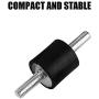 M4 Rubber Mounts Shock Absorbers Anti Vibration Silentblock Car Boat Bobbins, Pack of 4 (M4 10x10mm)