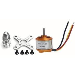 Vehicles-OCS A 2212 A2212 1400KV Brushless Outrunner Motor W/Mount 10T,RC Aircraft/KKmulticopter 4Axle Quad Copter UFO F02047