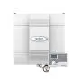 AprilAire 700 Whole Home Humidifier, Automatic Fan Powered Furnace Humidifier, Large Capacity Whole House Humidifier for Homes up to 5,300 Sq. Ft., White