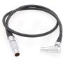 HangTon Power Cable 6 Pin to 7 Pin Right Angle for Tilta Nucleus-M Motor on DJI Ronin 2 Gimbal (Right Angle for Motor)