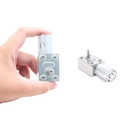 Moteur DC 12V 10RPM Couple Élevé, Petit Moteur Réducteur JGY 370, Moteur Électrique Micro Réversible avec Engrenage Hélicoïdal Moteur DC 12V 10RPM Couple Élevé, Petit Moteur Réducteur JGY 370, Moteur Électrique Micro Réversible avec Engrenage Hélicoïdal