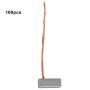 100pcs J420 Motor Carbon Brushes, Miniature Diaphragm Pump Motor Carbon Brushes for Power Tool Generic Electric Motor Replacement, 6 x 6 x 15mm