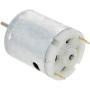 Fielect DC Motor 12V 14700RPM 0.35A Micro Motor Electric Motor Round Shaft for RC Boat DIY Airplane Toys Model DIY Hobby, 2 Pcs