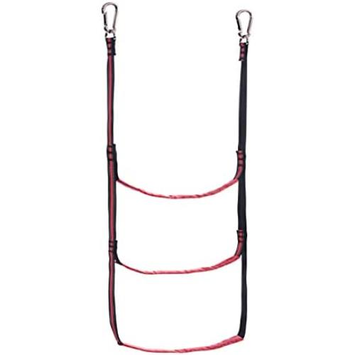Boat Ladder, Rope Boat Ladder for Inflatable Boat, Kayak, Motorboat, Canoeing, Rope Boat Ladder with Reflective Strips, Easy to Carry Rope Ladder (3-Step)