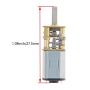 Fielect DC 6V 18RPM Mini Metal Gearwheel Micro Speed Reduction Motor Mini Gear Box Motor N20