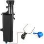 Coolant Recovery Reservoir Expansion Tank with Cap and Sensor Replacement for BMW X3 X5 320i 325i 328i 330i